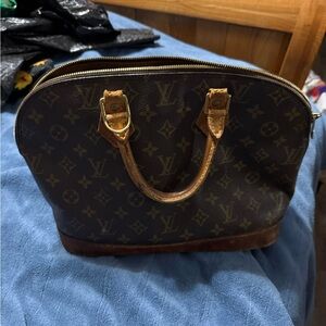 Louis Vuitton Brown Monogram Satchel
